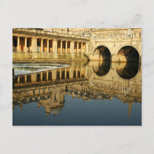 Postcard of historical town of Bath