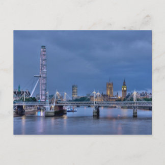Postcard of London Eye and Big Ben