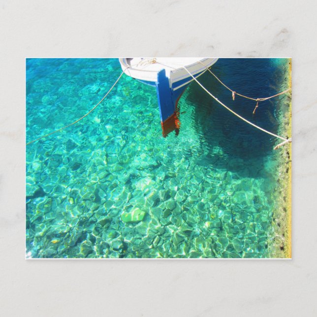 Postcard of Panormos on Tinos Island, Greece (Front)