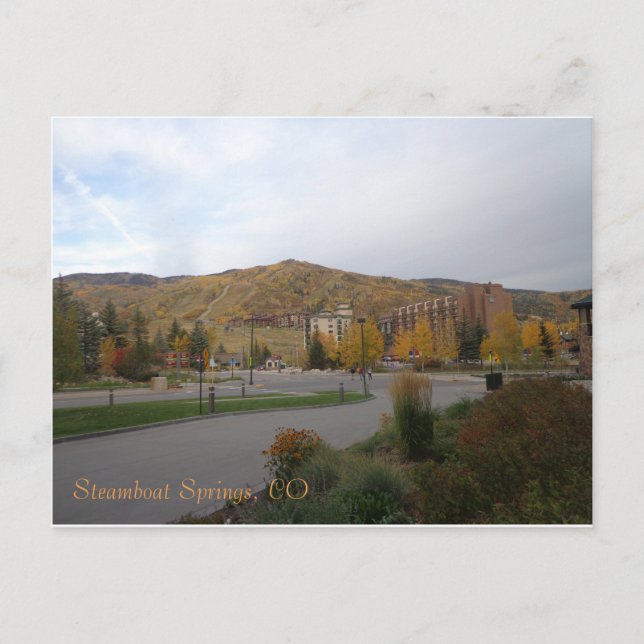 Postcard of Steamboat Springs, Colorado (Front)