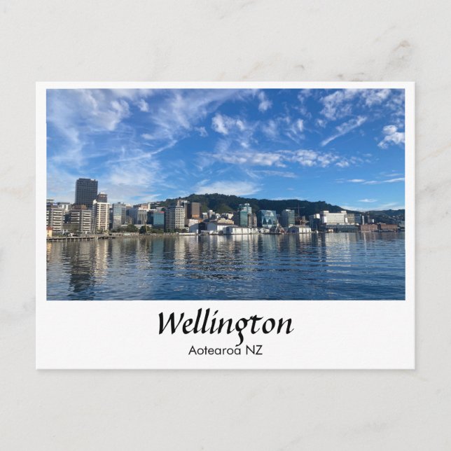Postcard of Wellington, New Zealand (Front)