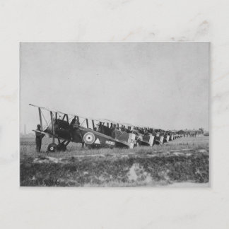 Postcard of WWI planes