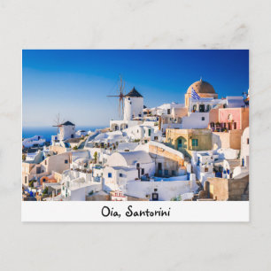 Postcard Oia Santorini