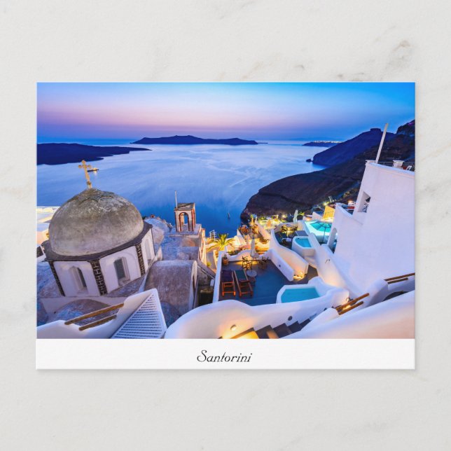 Postcard Oia Santorini (Front)