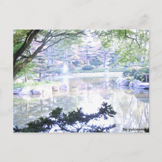 postcard - overlit landscape (Front)