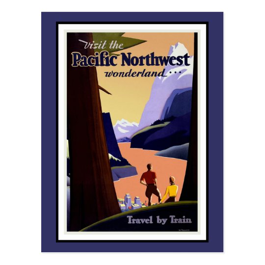 Postcard Pacific Northwest Greetings Vintage