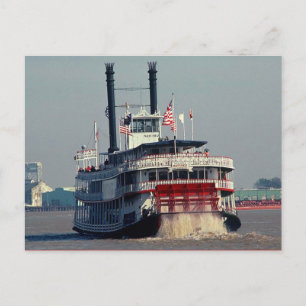 Postcard Paddle Steamer Natchez New Orleans LA