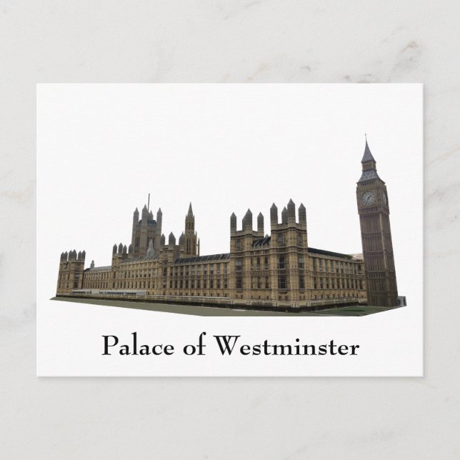 Postcard: Palace of Westminster Postcard (Front)