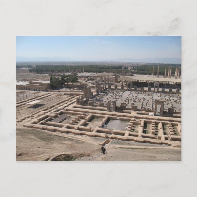Postcard - Persepolis Overview, Iran (Front)