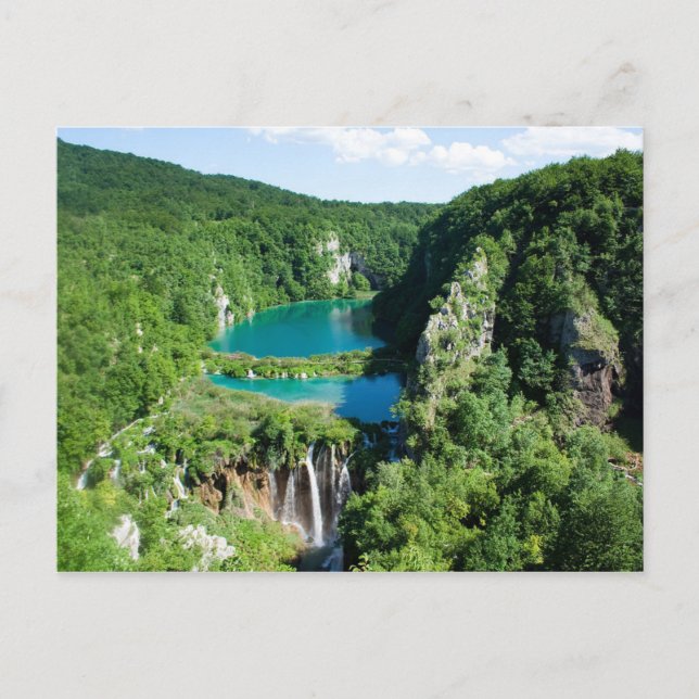Postcard Plitvice Lakes National Park, Croatia (Front)