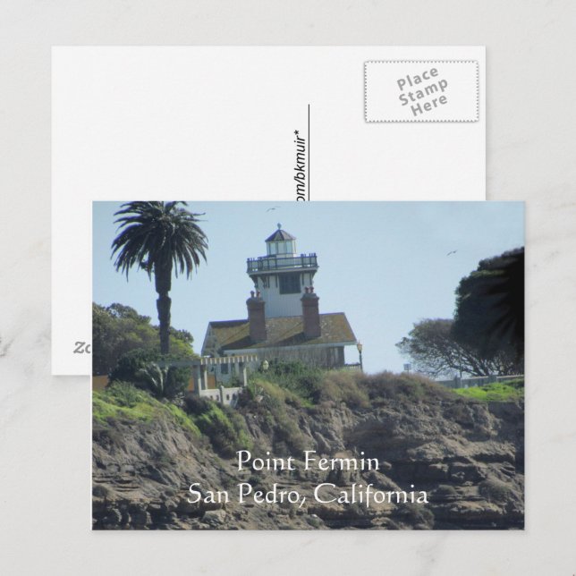 Postcard - Point Fermin Lighthouse (Front/Back)