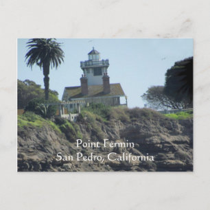 Postcard - Point Fermin Lighthouse