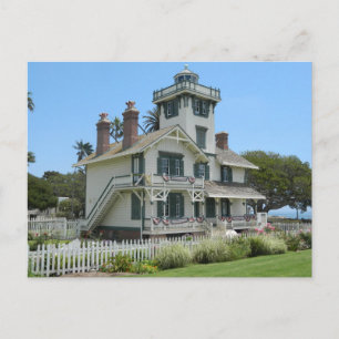 Postcard Point Fermin Lighthouse San Pedro CA Park
