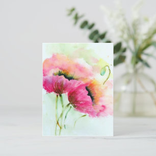 Postcard - Poppies