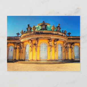 Postcard Potsdam Sanssouci Palace, Versailles