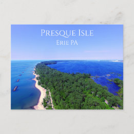 Postcard - Presque Isle Erie PA
