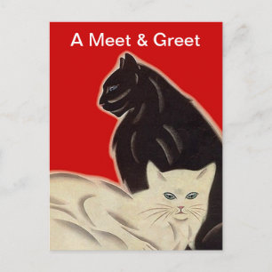 Postcard Promo Rescue Meet & Greet Pet Adoption