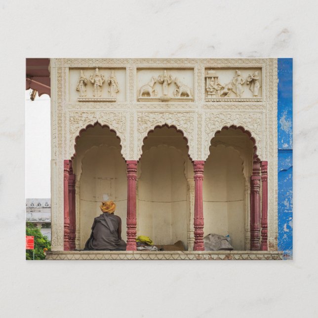 Postcard Pushkar Camel Fair, Rajasthan, India (Front)