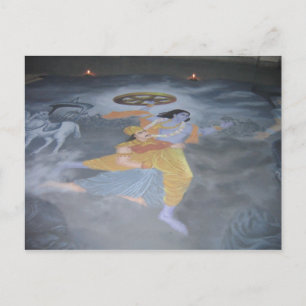 Postcard, Rangoli, IIT KGP, Diwali Postcard