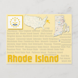 Postcard "Rhode Island"