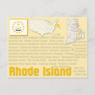 Postcard "Rhode Island"