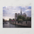 Postcard - River Seine & Notre Dame de Paris