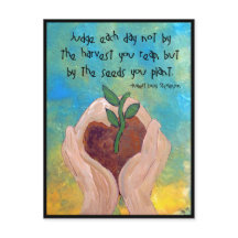 Postcard: Robert Louis Stevenson Quote Painting