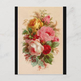 Postcard - Rose Bouquet