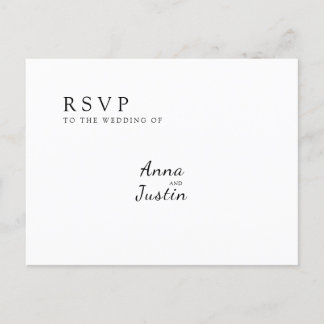 Postcard RSVP