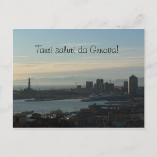 Postcard - Saluti da Genova