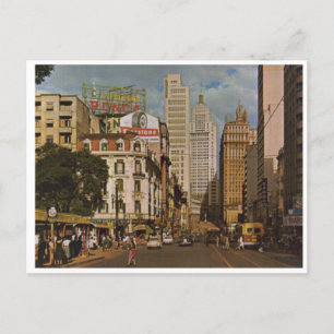 postcard sao paulo antique 1940