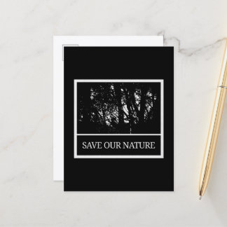 Postcard "Save Our Nature"