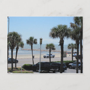 Postcard: Seawall Boulevard - Galveston, Texas Postcard