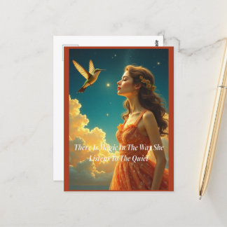 Postcard - She Fell in Love with the Afternoon