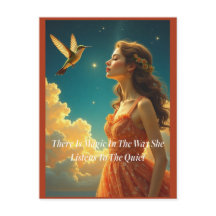 Postcard - She Fell in Love with the Afternoon