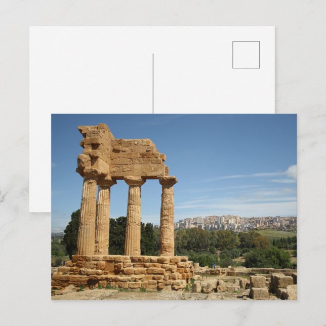 PostCard Sicilia 🇮🇹 ☀️ 13 (Front/Back)