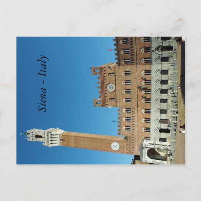 postcard - Siena, Italy (Front)