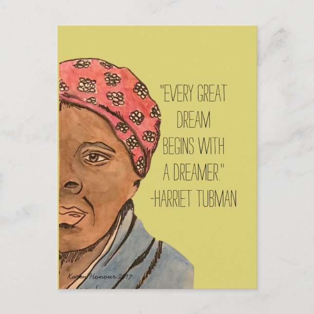 Postcard "Sisterhood" series- Harriet (Front)