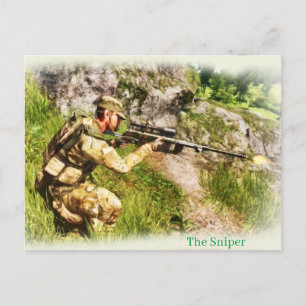 Postcard:Sniper Postcard