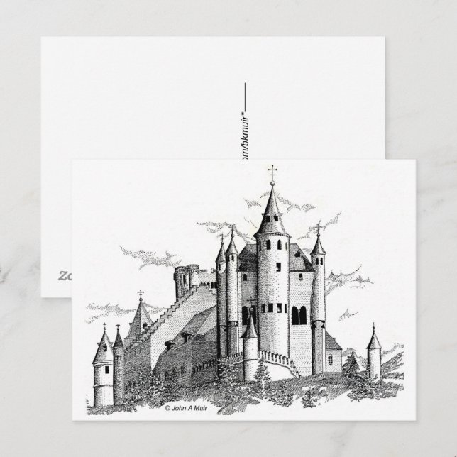 Postcard - Spanish Castle (Front/Back)