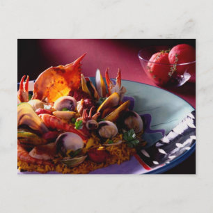 POSTCARD SPANISH PAELLA