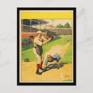 Postcard-Sports/Games-Vintage Sports Art 13 Postcard