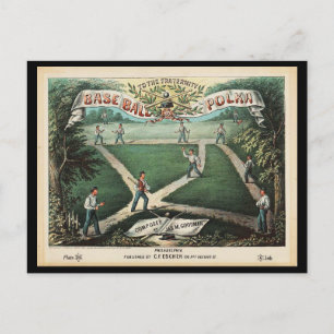 Postcard-Sports/Games-Vintage Sports Art 15 Postcard