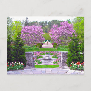 POSTCARD, SPRING GARDENS IN BLOOM (PHOTOG) POSTCARD