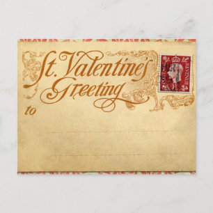 Postcard st valentine