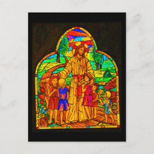 Postcard-Stained Glass-17 Postcard