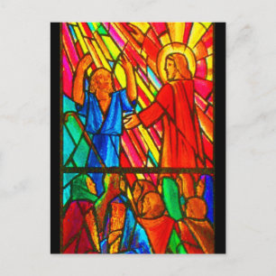 Postcard-Stained Glass-20 Postcard