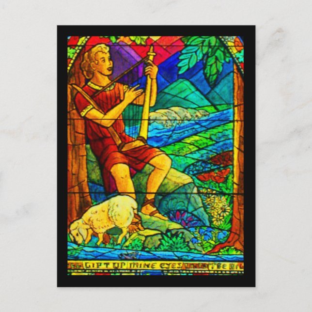 Postcard-Stained Glass-9 Postcard (Front)