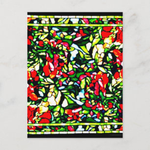 Postcard-Stained Glass-Louis Tiffany 11 Postcard