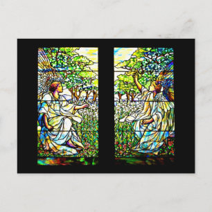 Postcard-Stained Glass-Louis Tiffany 13 Postcard
